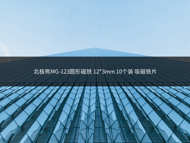 北极熊MG-123圆形磁铁 12*3mm 10个装 吸磁铁片插图