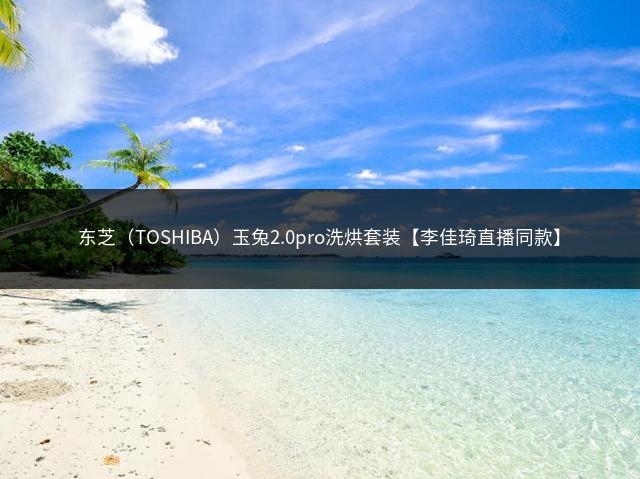 东芝（TOSHIBA）玉兔2.0pro洗烘套装【李佳琦直播同款】插图