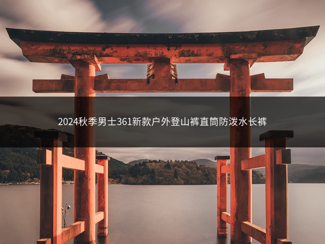 2024秋季男士361新款户外登山裤直筒防泼水长裤插图