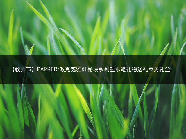 【教师节】PARKER/派克威雅XL秘境系列墨水笔礼物送礼商务礼盒 定制刻字插图