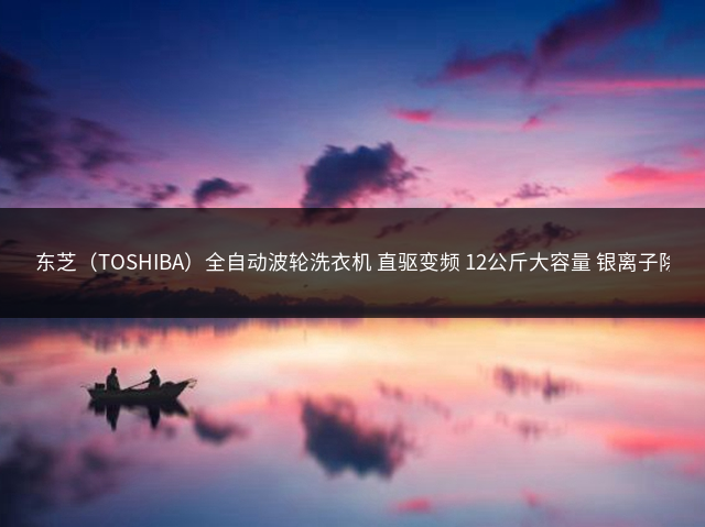 东芝（TOSHIBA）全自动波轮洗衣机 直驱变频 12公斤大容量 银离子除菌螨 不需弯腰自由取 以旧换新 DB-12T06D插图